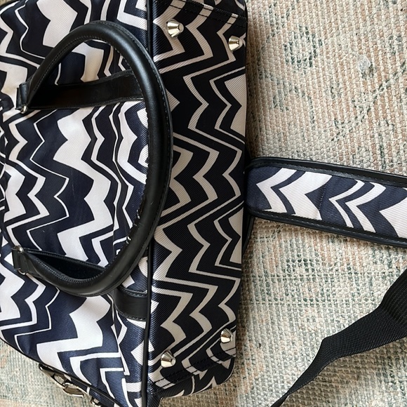 NWOT Missoni for Target Chevron Large Travel Tote Carry On Weekender - Picture 4 of 5